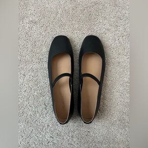 Madewell Black Greta Ballet Flats